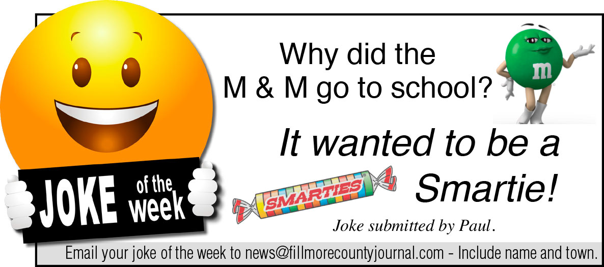 Fillmore County Journal- Joke of the Week