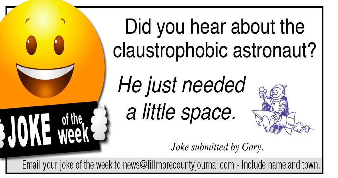 Fillmore County Journal- Joke of the Week