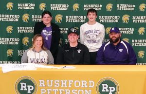 Carson Thompson signs on with Winona State