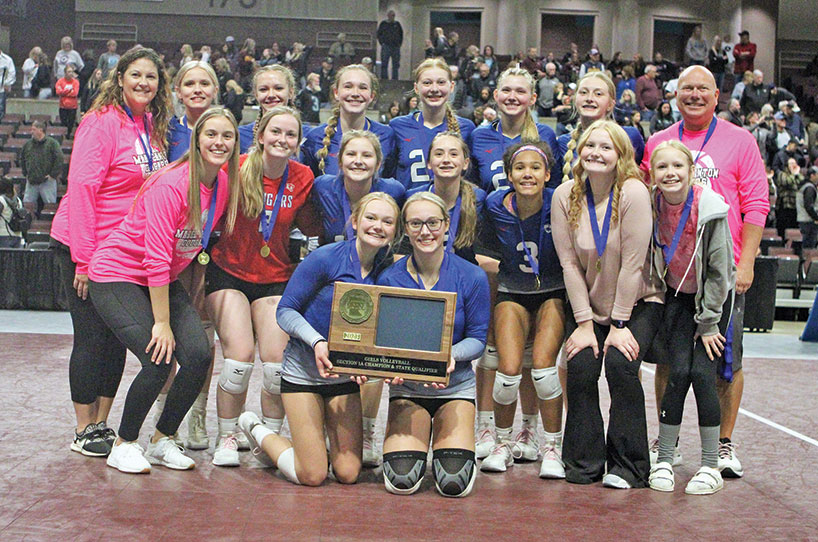 Volleyball: #2 M-C Tops #7 FC, Cougars Repeat as 1A Champions