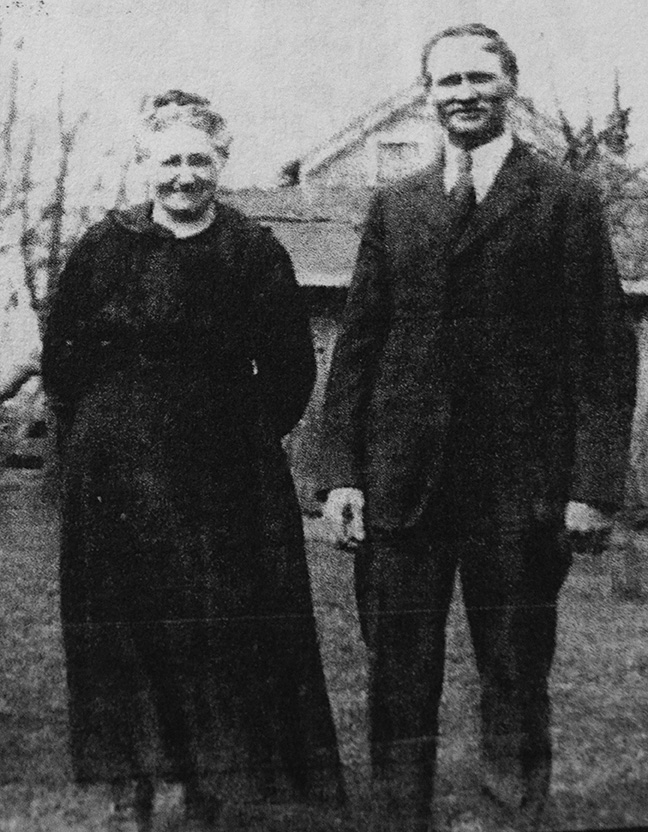 Bertha Beckmann Redmann and Frederick Julius Redmann