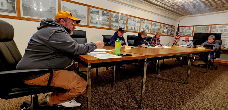 Wykoff Council Addresses Infrastructure, Grants and Fees at January Meeting