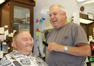 Fillmore County Journal - Chatfield Barber Nears Half Century Mark