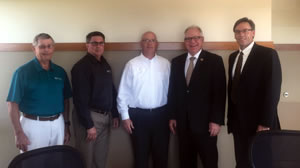 Fillmore County Journal - Where Fillmore County News Comes First - F & M Community Bank meets with Rep. Tim Walz