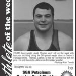 Fillmore County Journal - Athlete of the Week - Jacob Thomas