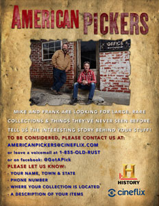 Fillmore County Journal, American Pickers