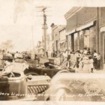 Fillmore County Journal - Historic Memories of Fillmore County “Main Street, looking south, Fountain, Minnesota,” at least 100 years ago