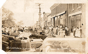 Fillmore County Journal - Historic Memories of Fillmore County “Main Street, looking south, Fountain, Minnesota,” at least 100 years ago