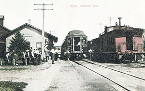 Fillmore County Journal - Historic Memories of Fillmore County “Main Street, looking north, in Fountain, Minn., over 100 years ago!"