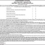 Fillmore County Journal - City of Ostrander Water Tower and ADA Improvements