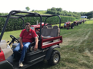 Fillmore County Journal - Linus Hammell Tractor Ride