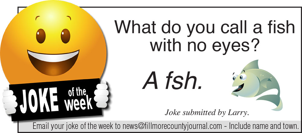 Fillmore County Journal - Joke of the Week 8/10/20