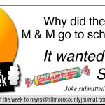 Fillmore County Journal- Joke of the Week