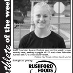 Fillmore County Journal - Athlete of the Week