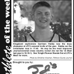 Fillmore County Journal - Athlete of the Week Garrison Hubka
