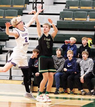 Dawson Bunke Shooting Basketball