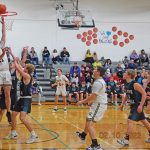 Rushford-Peterson’s Justin Ruberg goes reverse lay-up