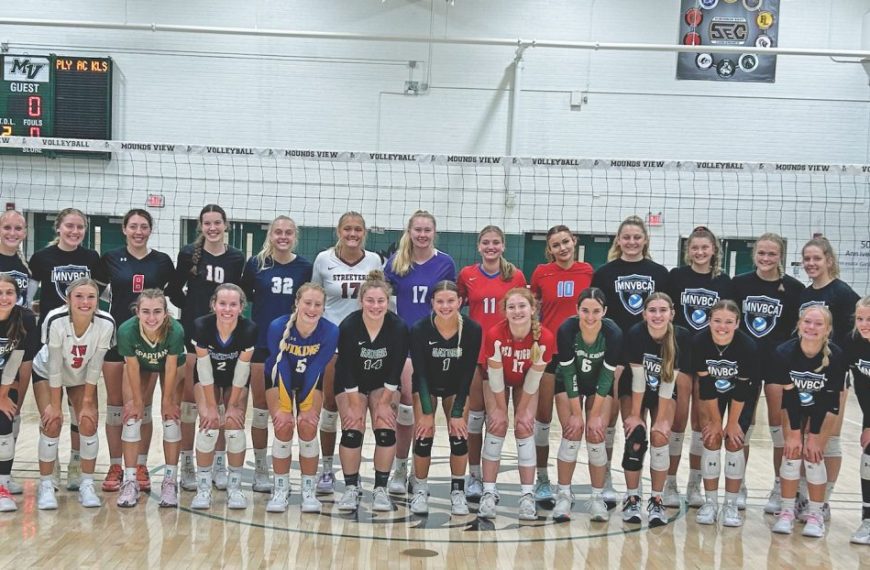 McHugh and Morken Play in Volleyball All-Star Game