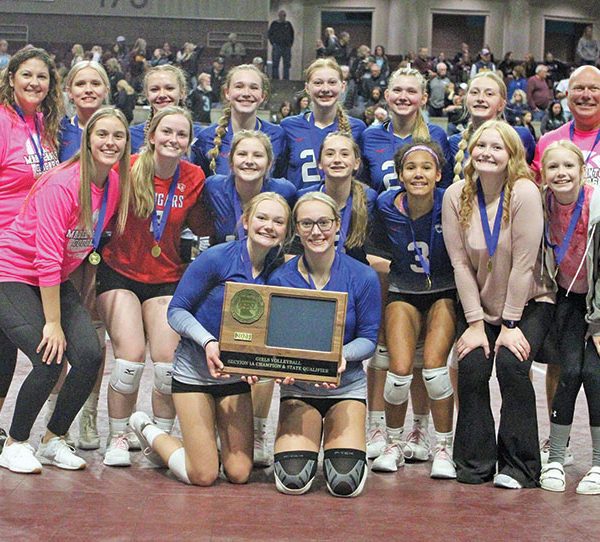 Volleyball: #2 M-C Tops #7 FC, Cougars Repeat as 1A Champions