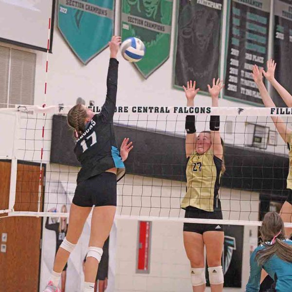 Volleyball: #5 Warriors Top #7 Falcons in Battle of Ranked Teams