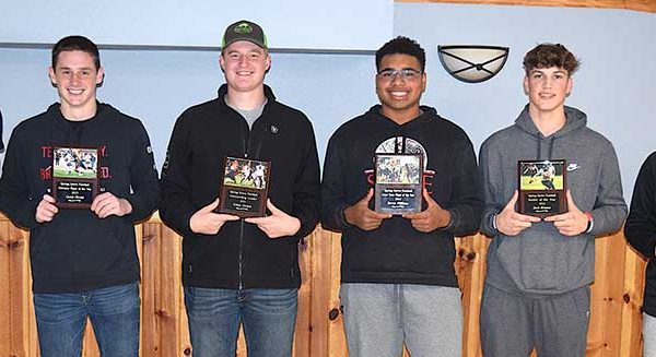 Strinmoen Voted Team MVP, Among Four All-District Lions