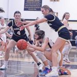 Foster and King in Girls Basketball