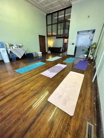 Interior of KALME Yoga