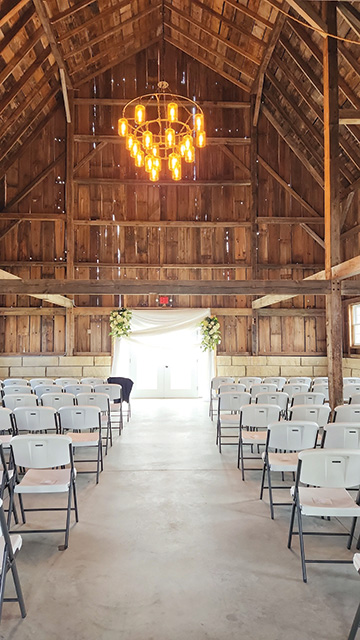 Inside Pinter's Event Center