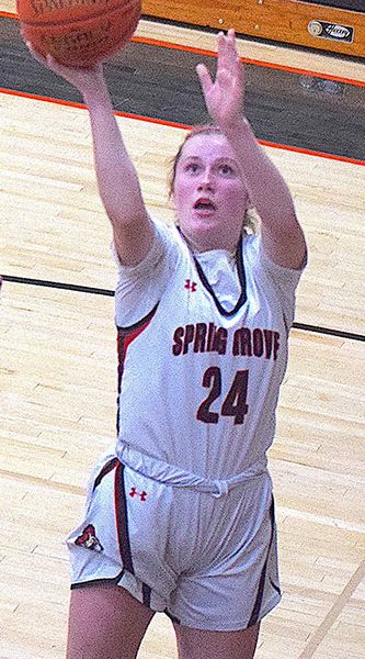 Lion Girls Claim First Win Over St. Charles, 63-27