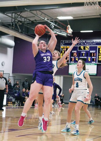 Foster vs Simon in Girls Basketball
