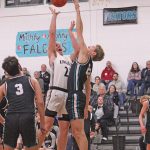 Kingsland's Courtland DruryDeBoer shoots over Kyle Daniels