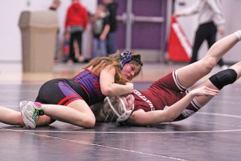 Christenson and Horsman Wrestle at GMLOS triangular