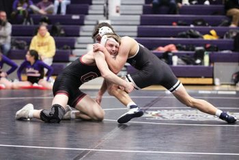 Bartels and Alden Wrestling