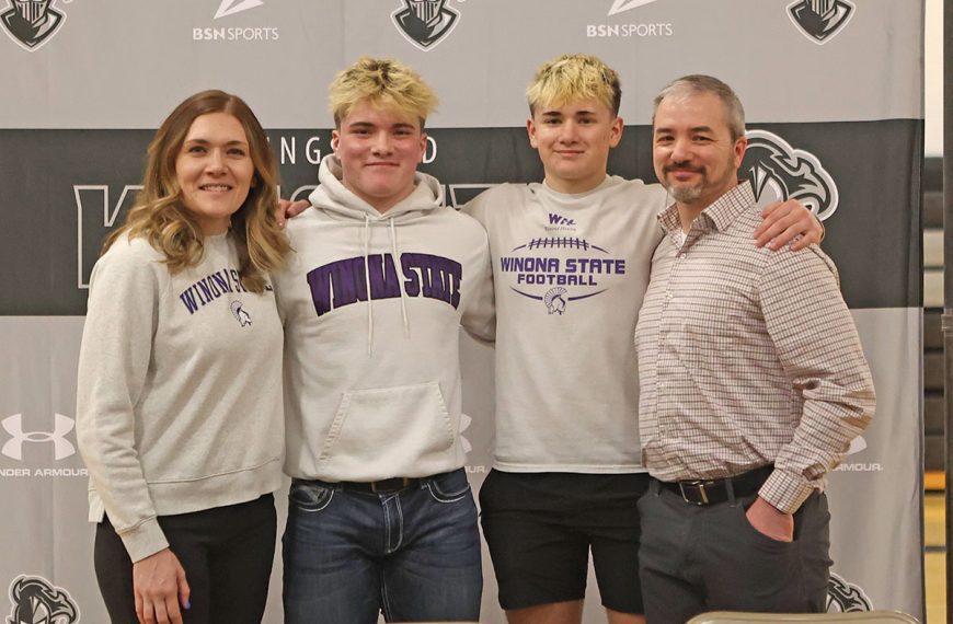 Beau Wiersma Goes to Winona State
