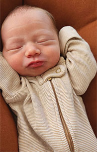 Birth Announcement: Photo of Quanrud