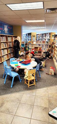 Kids at Harmony Public Library