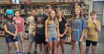 Kids at Preston Public Library