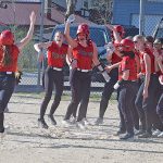 Emerson Ingvalson greeted at home plate