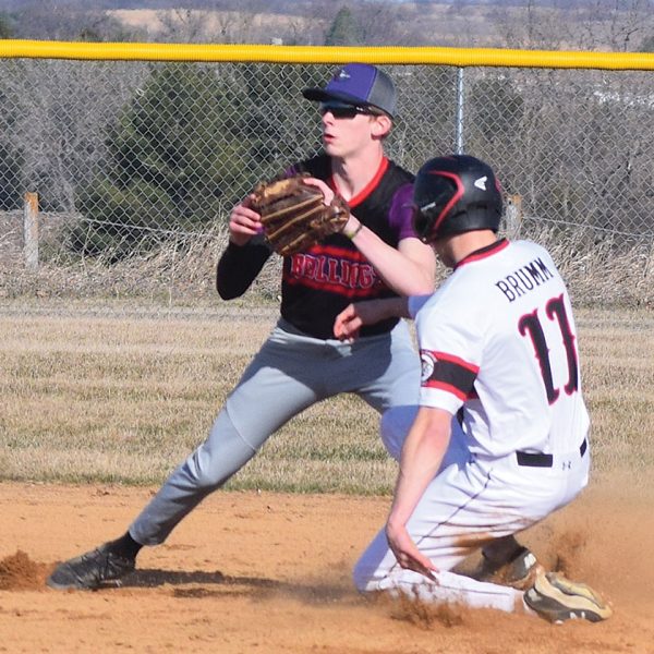 Zach Brumm Steals Second Base