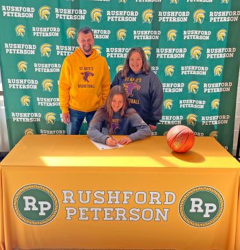 Rushford Peterson's Ellie Ekern signs a letter of intent