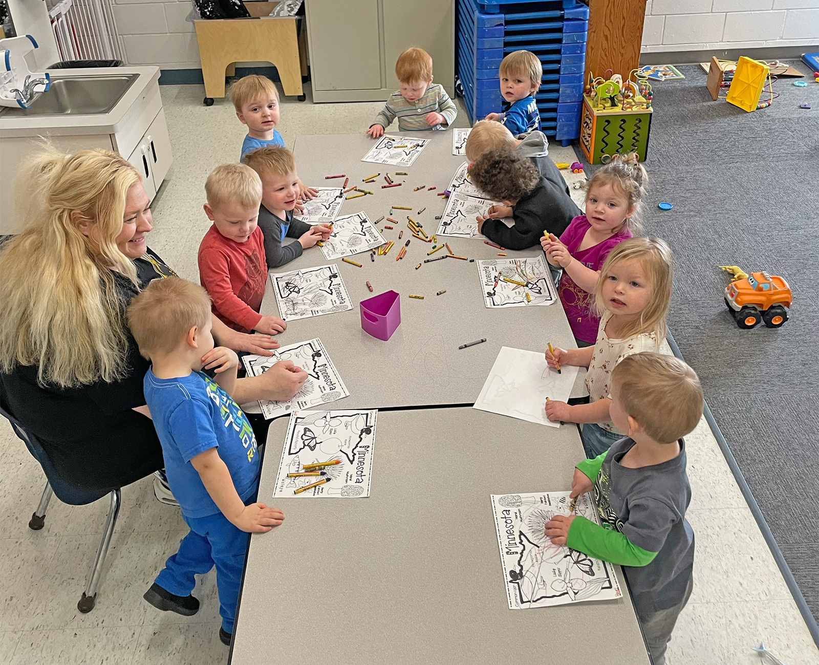 We’re learning about our state of Minnesota. Photo submitted