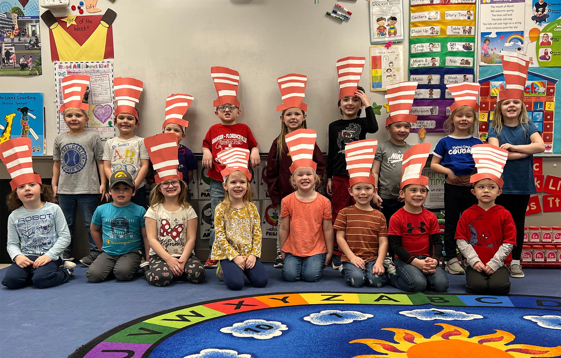 Pre-K: hats off to Dr. Seuss! Photo submitted