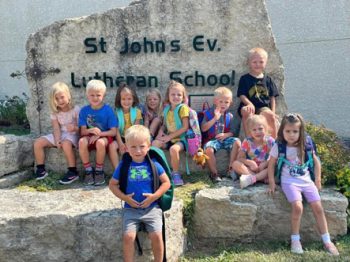 Big smiles from the preschool class! Photo submitted