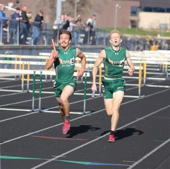 Tyler Betthauser and Ryan Prinsen race