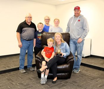 Shannon with her family