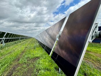 Closeup of Solar Panels