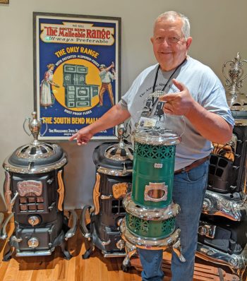 Dennis with stoves