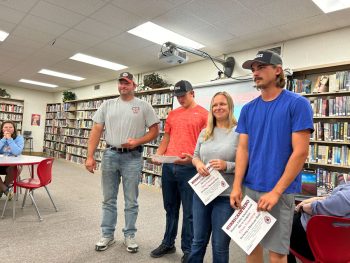 Frauenkron's were recognized as Hurricane Heroes