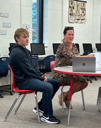 Grayden Beckman and Mary Morem