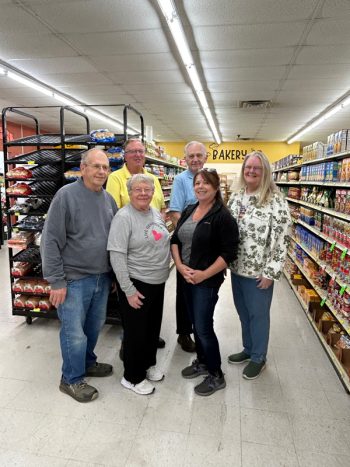 Some of the Root River Board members joined Assistant Manager Denise Geiwitz for the interview. From left to right: Ron Evenson, Rick Bartz, Rae Evenson, Larry Connery, Denise Geiwitz and board chair, Shelley Jarvis. Photo by Wanda Hanson